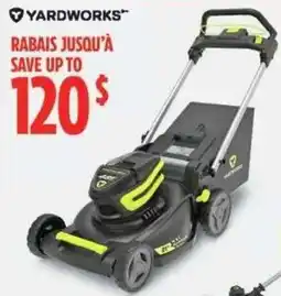 Canadian Tire Yardworks lawn mower offer