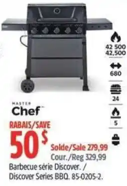 Canadian Tire Master Chef barbecue série Discover offer
