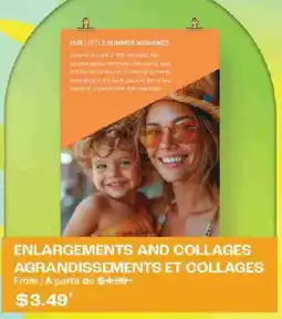Jean Coutu Enlargements and collages offer