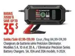 Canadian Tire Eliminator battery chargers offer