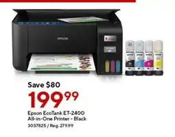 Staples Epson EcoTank ET-2400 All-in-One Printer - Black offer