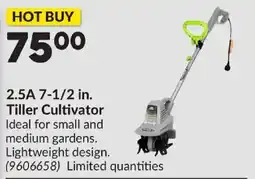 Princess Auto 2.5A 7-1/2 in. Tiller Cultivator offer