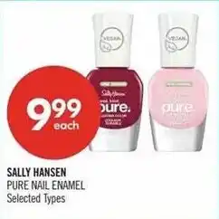Shoppers Drug Mart Sally Hansen pure nail enamel offer