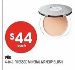 Shoppers Drug Mart Pur 4-in-1 pressed mineral makeup blush offer
