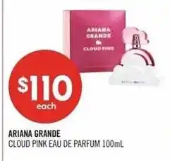 Shoppers Drug Mart Ariana grande cloud pink eau de parfum offer
