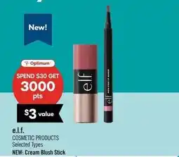 Shoppers Drug Mart e.l.f. cosmetic products selected types offer