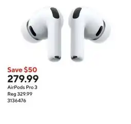 Staples Apple AirPods Pro 3 offer