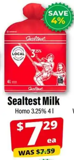 Iqbal Foods Sealtest Milk offer