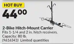 Princess Auto 2-Bike Hitch-Mount Carrier offer