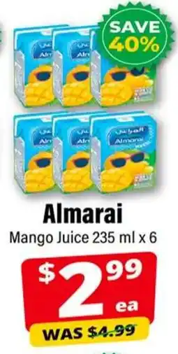 Iqbal Foods Almarai Mango Juice offer