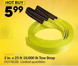 Princess Auto Maxload 2 in. x 25 ft 10,000 lb Tow Strap offer