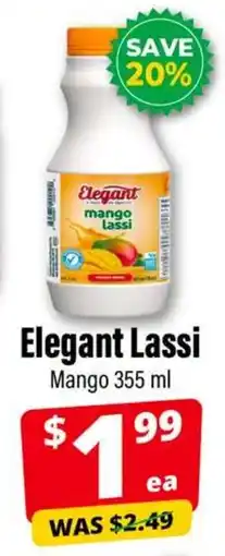 Iqbal Foods Elegant lassi mango offer