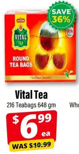 Iqbal Foods Vital Tea offer