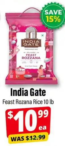 Iqbal Foods India Gate Feast Rozana Rice offer