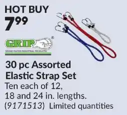 Princess Auto Grip elastic strap set offer