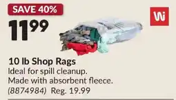 Princess Auto Shop Rags offer