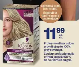 Jean Coutu Schwarzkopf keratin blonde offer