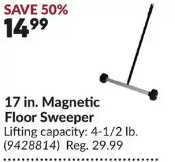 Princess Auto Magnetic Floor Sweeper offer