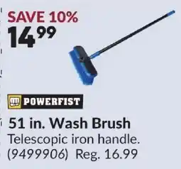 Princess Auto Powerfist 51 in. Wash Brush offer