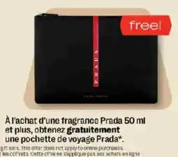 Jean Coutu Prada fragrance offer