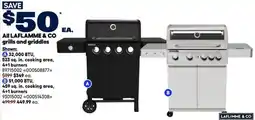 RONA Laflamme & Co grills and griddles offer