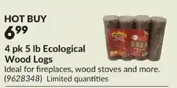 Princess Auto Xtreme Ecological Wood Logs offer