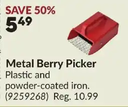Princess Auto Metal Berry Picker offer