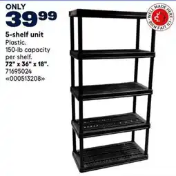 RONA 5-shelf unit offer