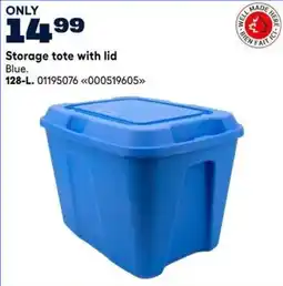 RONA Storage tote with lid offer