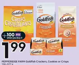 Sobeys Pepperidge Farm Goldfish Crackers, Cookies or Crisps offer