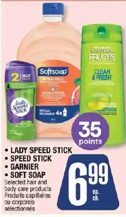 Jean Coutu Lady speed stick speed stick garnier soft soap offer