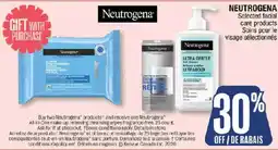 Jean Coutu Neutrogena selected facial care products offer
