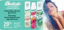 Jean Coutu Batiste Dry Shampoo offer