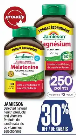 Jean Coutu Jamieson Melatonine offer