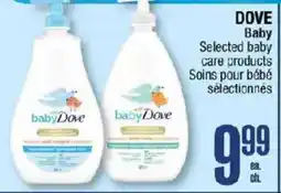 Jean Coutu Dove Baby Selected baby care products offer