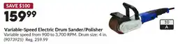 Princess Auto Variable-Speed Electric Drum Sander/Polisher offer