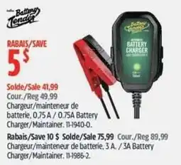 Canadian Tire Battery Tender Battery Charger/Maintainer offer