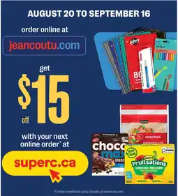 Jean Coutu Jean Coutu online order offer