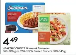 Sobeys Healthy Choice Gourmet Steamers offer