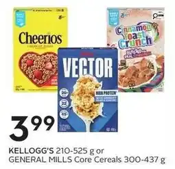 Sobeys Kellogg's cereals offer