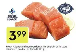 Sobeys True North Fresh Atlantic Salmon Portions offer