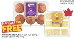 Sobeys Compliments Muffins or Dessert Squares offer