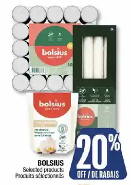 Jean Coutu Bolsius selected products offer