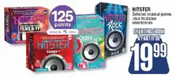 Jean Coutu Hitster selected musical games offer