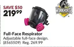 Princess Auto Workhorse Safety Full-Face Respirator offer
