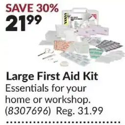 Princess Auto Large First Aid Kit offer