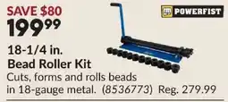 Princess Auto Powerfist Bead Roller Kit offer