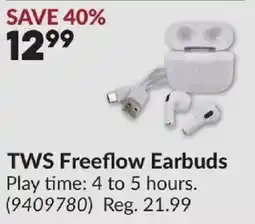 Princess Auto Tws freeflow earbuds offer