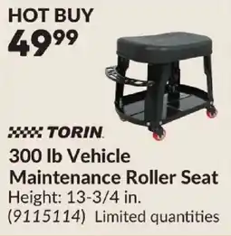 Princess Auto Torin 300 lb Vehicle Maintenance Roller Seat offer