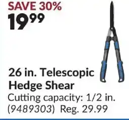 Princess Auto Telescopic Hedge Shear offer